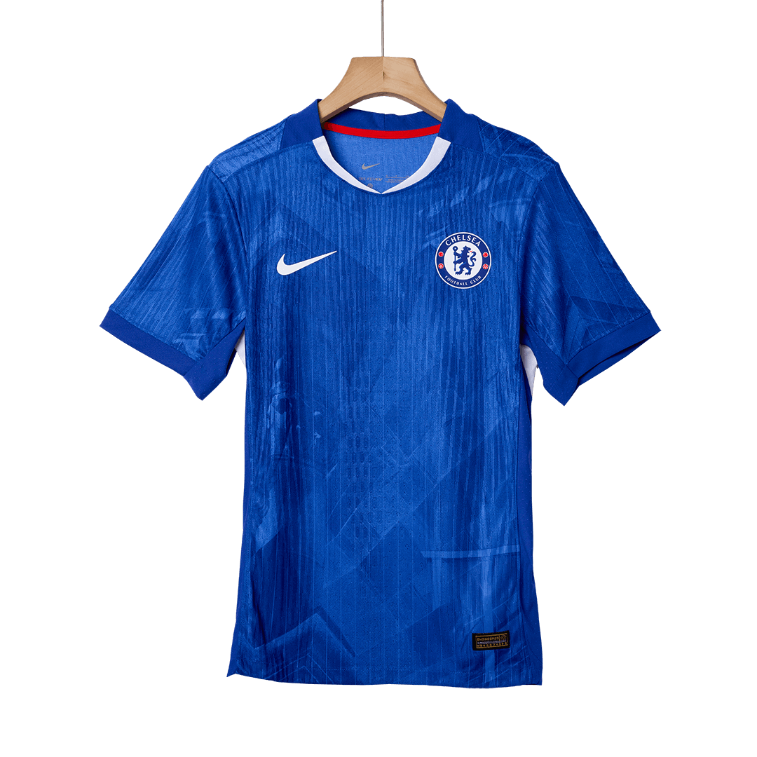 Camiseta de fútbol del Chelsea, versión jugador, local, temporada 2025/26