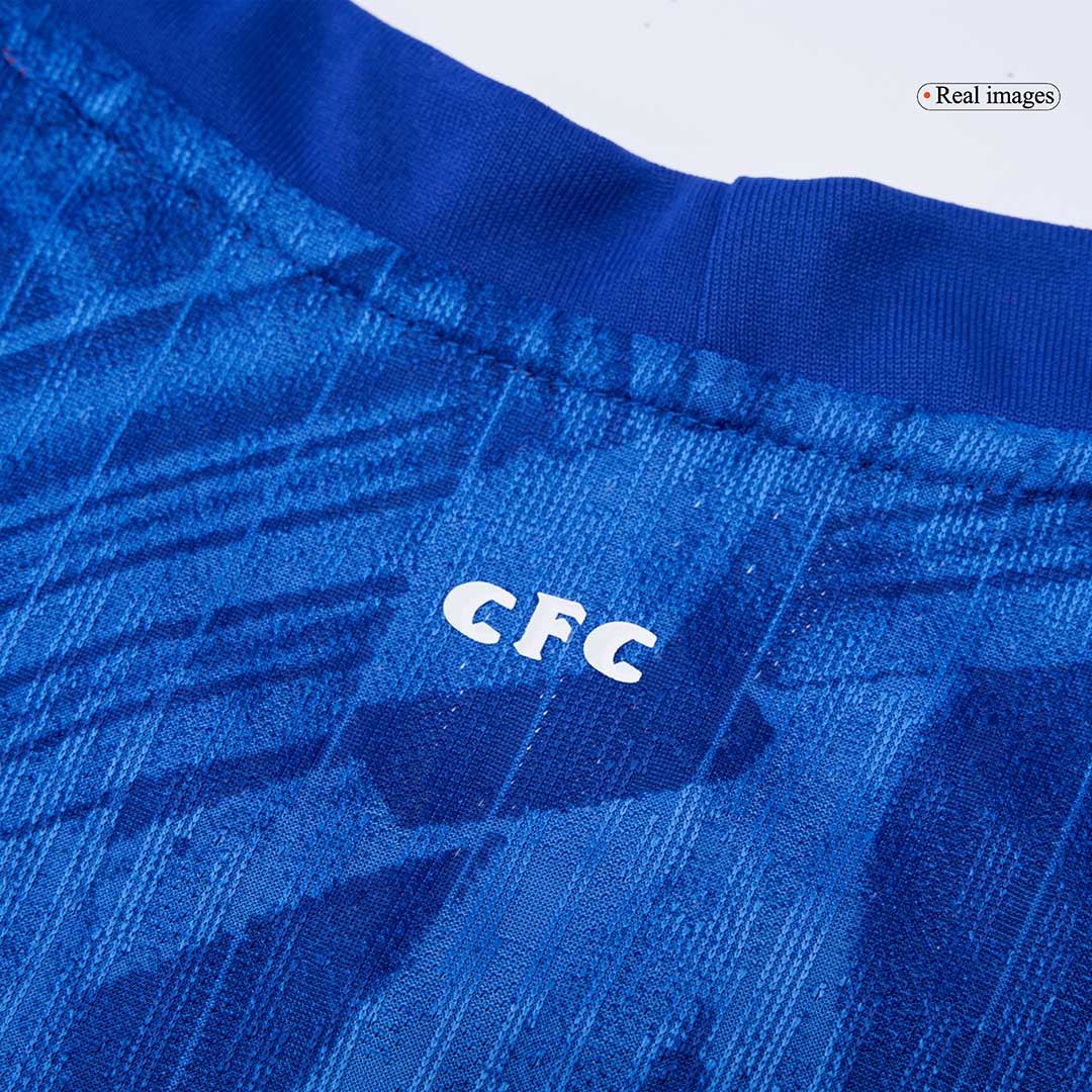 Camiseta de fútbol del Chelsea, versión jugador, local, temporada 2025/26