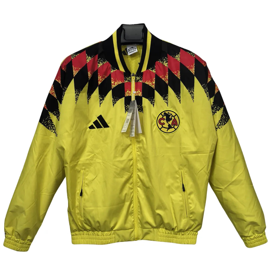 Club America Windbreaker Jacket Yellow 2026/27