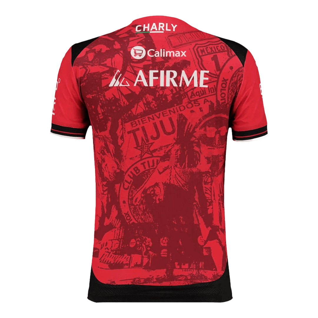 Camiseta de local del Club Tijuana 2025/26