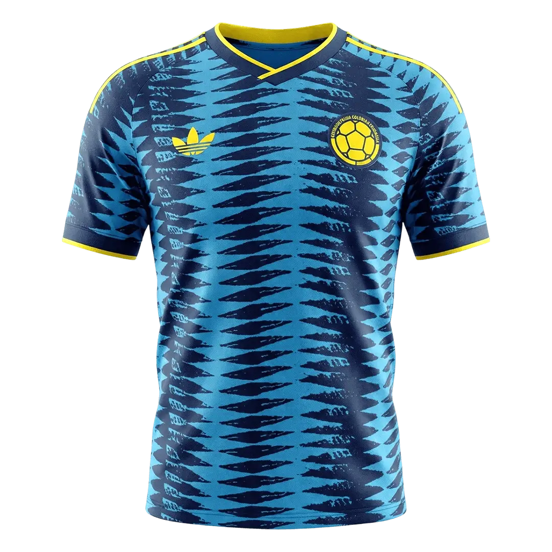 Camiseta de fútbol de visitante de Colombia, versión jugador, Copa Mundial 2026