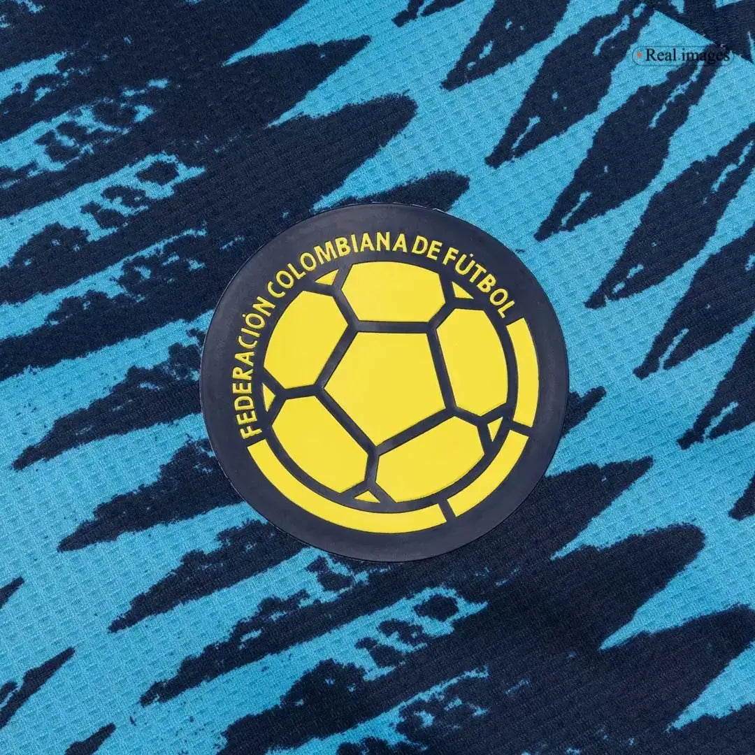 Camiseta de fútbol de visitante de Colombia, versión jugador, Copa Mundial 2026