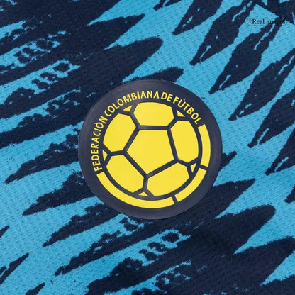 Camiseta de fútbol de visitante de Colombia, versión jugador, Copa Mundial 2026