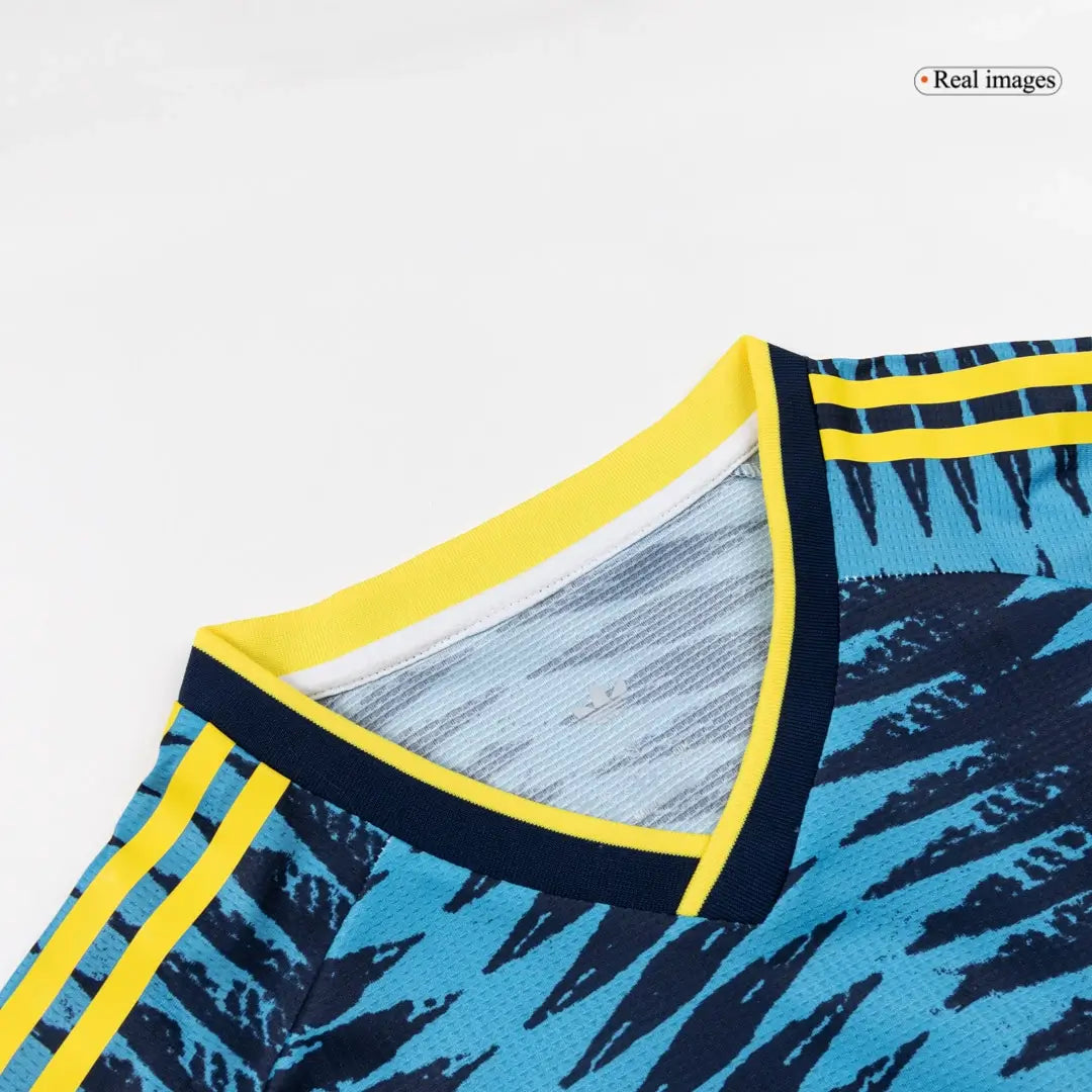 Camiseta de fútbol de visitante de Colombia, versión jugador, Copa Mundial 2026
