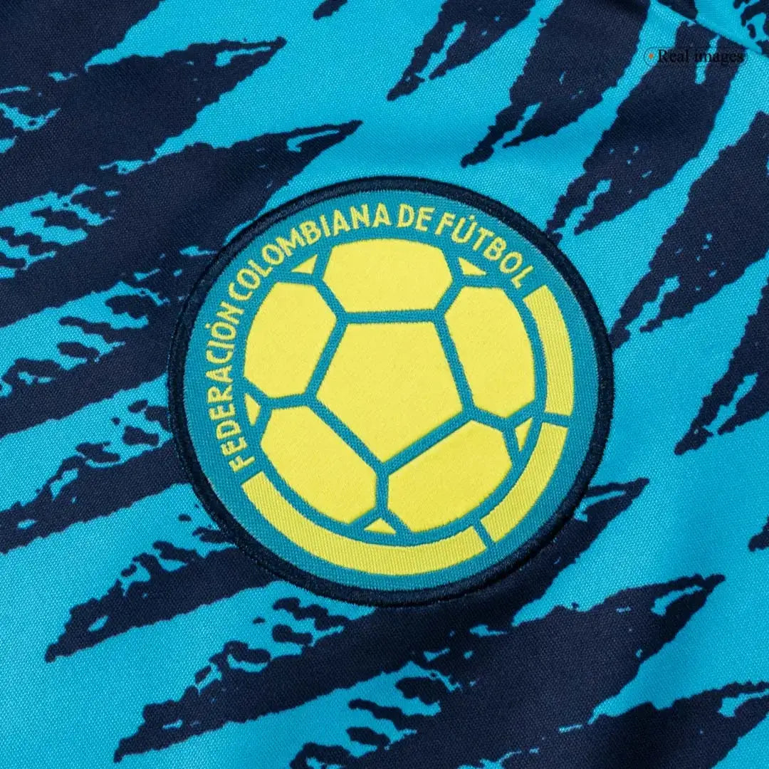 Camiseta de fútbol de visitante de Colombia de Luis Díaz #7 para el Mundial 2026