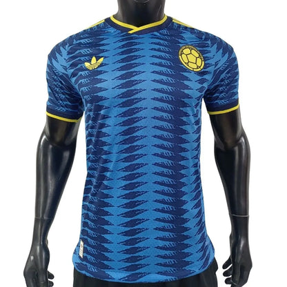 Camiseta de fútbol de visitante de Colombia, versión jugador, Copa Mundial 2026