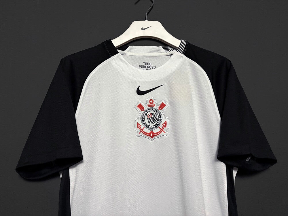 Camiseta de fútbol local del Corinthians 2025/26