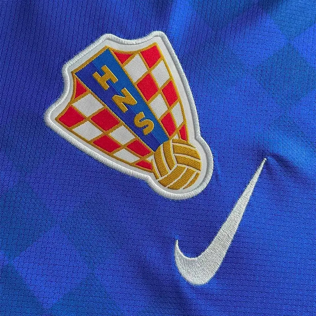 Camiseta de visitante de la selección de Croacia para el Mundial de 2026