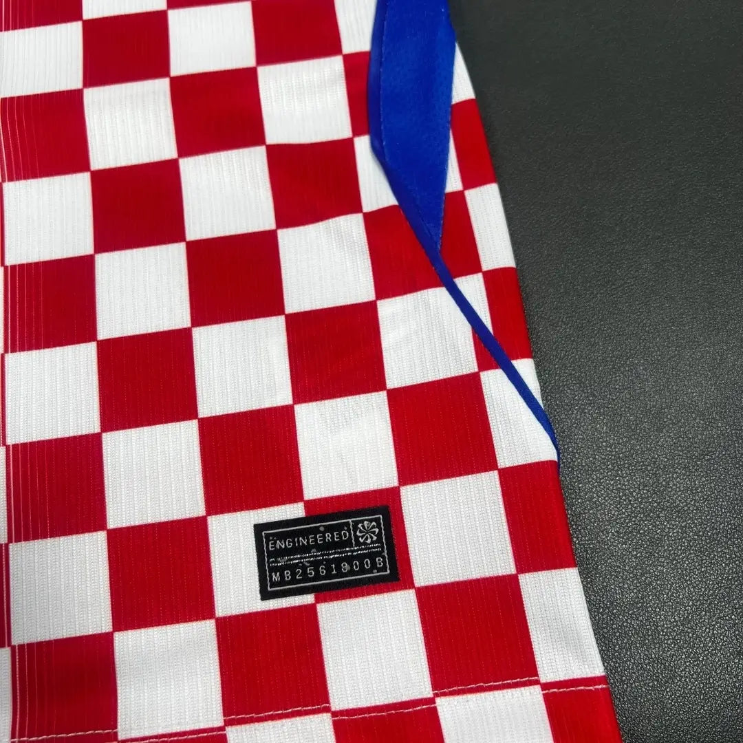 Camiseta de fútbol local de Croacia para el Mundial 2026