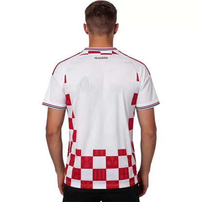 Maillot domicile de l'équipe de football Vatreni pour la Coupe du Monde 2026
