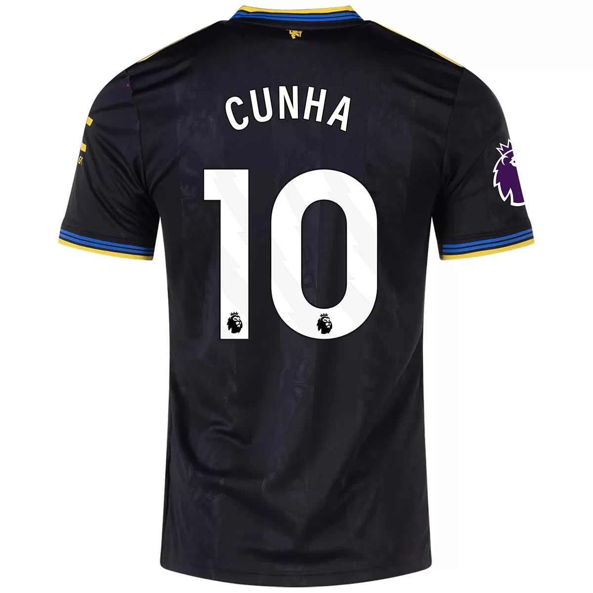 Camiseta de fútbol de visitante Cunha #10 del Manchester United 2025/26
