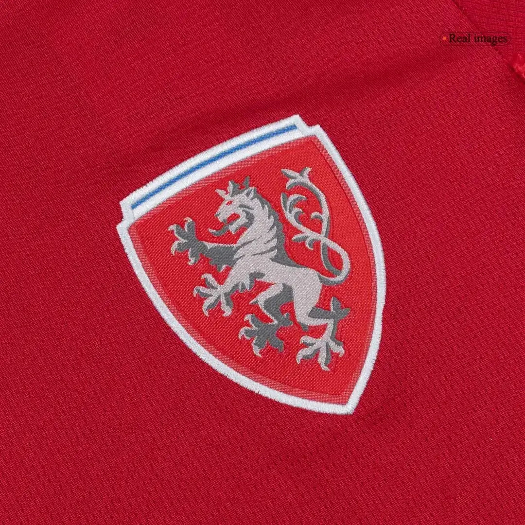 Camiseta de fútbol de la selección checa de fútbol local para la Copa Mundial 2026