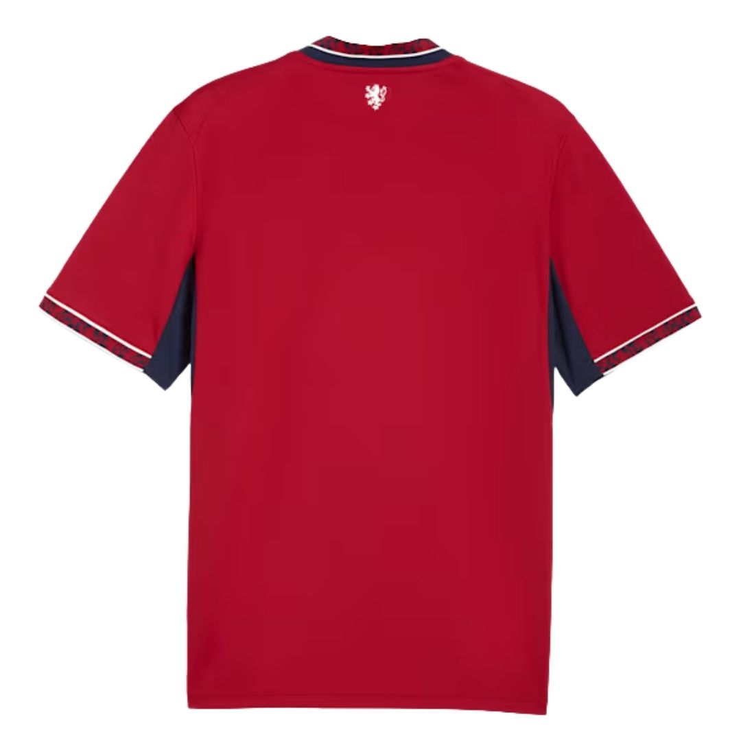 Camiseta de fútbol de la selección checa de fútbol local para la Copa Mundial 2026