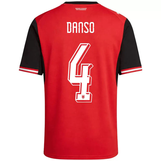 DANSO #4 Austria Home Soccer Jersey 2026 World Cup