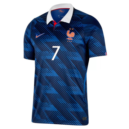 DEMBELE #7 Camiseta de Fútbol de Francia Local Copa Mundial 2026