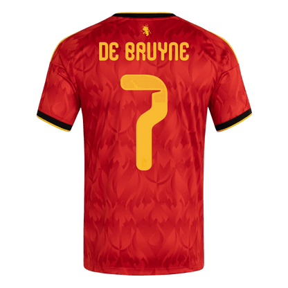 De Bruyne #7 Camiseta de Bélgica para la Copa Mundial de la FIFA 2026