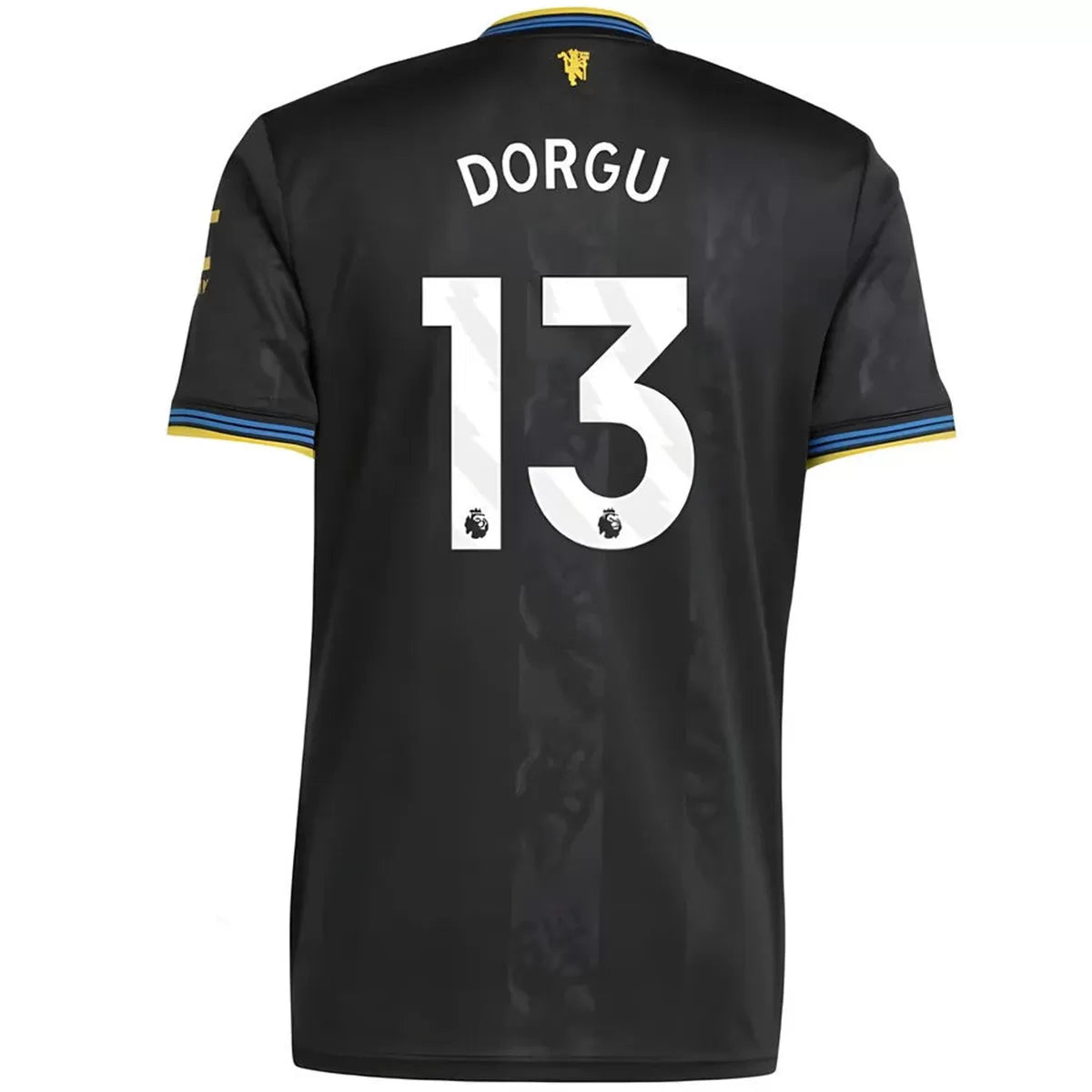 Camiseta de fútbol visitante Dorgu #13 del Manchester United 2025/26