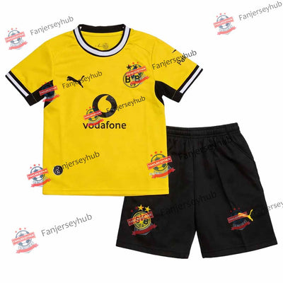 Kid's Yellow Wall FC Home Kit - Jersey+Shorts 2026/27