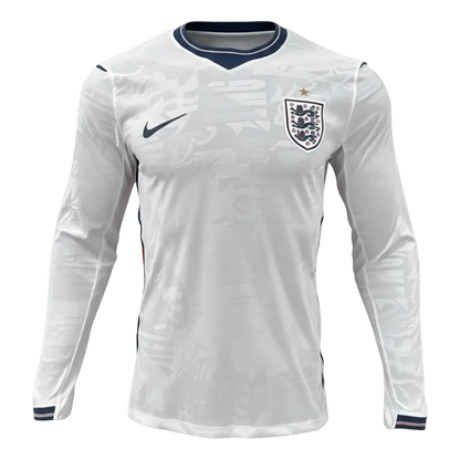 Camiseta de manga larga de jugador de Inglaterra para la Copa Mundial 2026