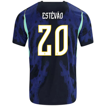 Estêvão #20 Brasil Camiseta de visitante para el Mundial de Fútbol de 2026