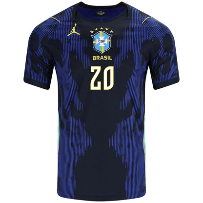 Estêvão #20 Brasil Camiseta de visitante para el Mundial de Fútbol de 2026