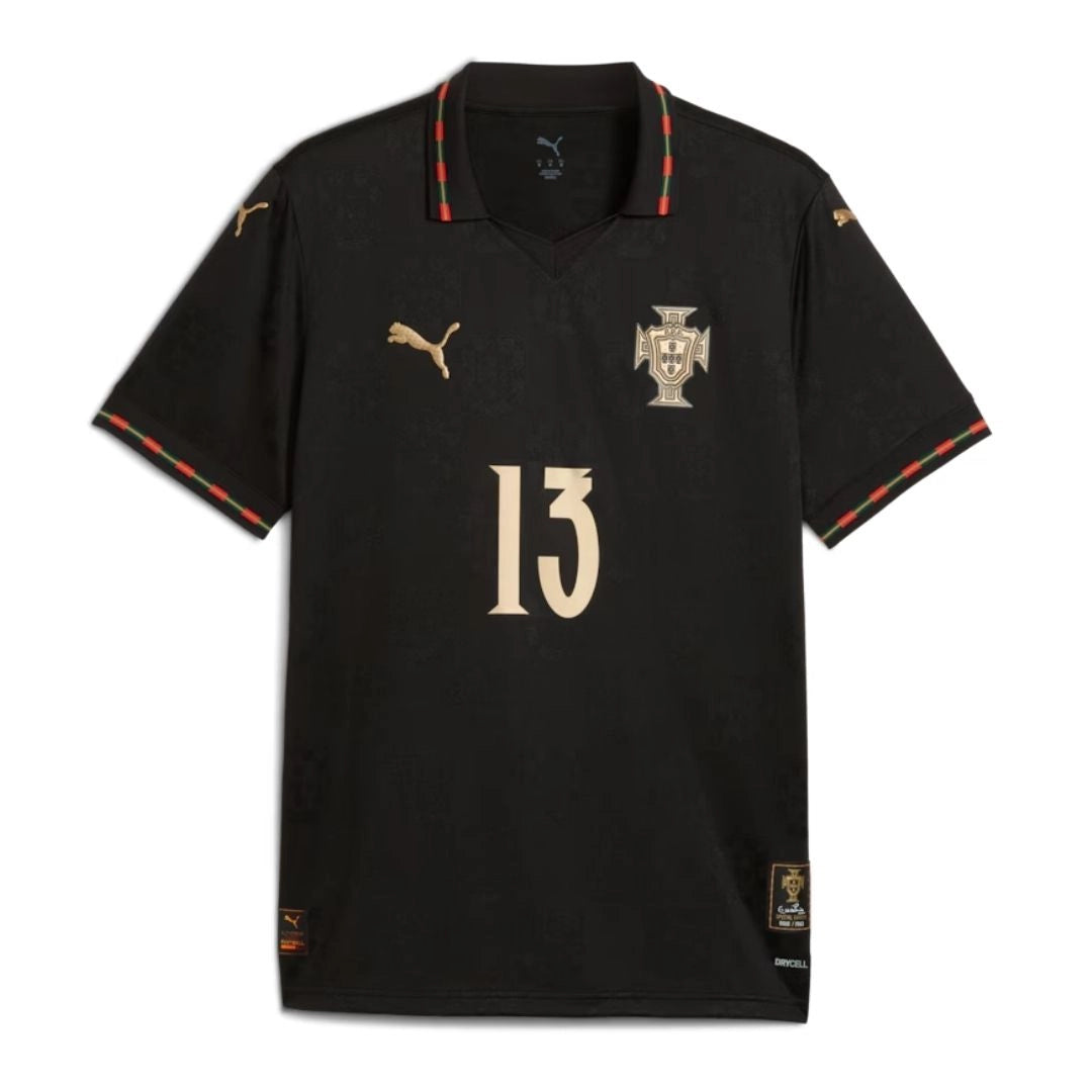 Eusébio Portugal Pantera Negra Jersey Jugador Versión 2026