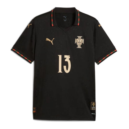 Eusébio Portugal Pantera Negra Jersey Jugador Versión 2026