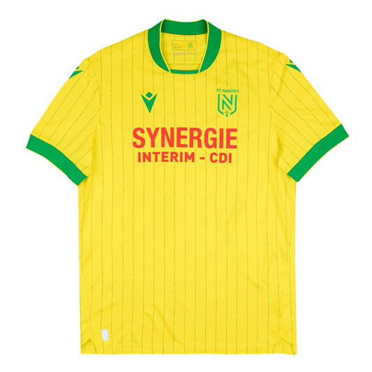 Maillot domicile du FC Nantes 2025/26