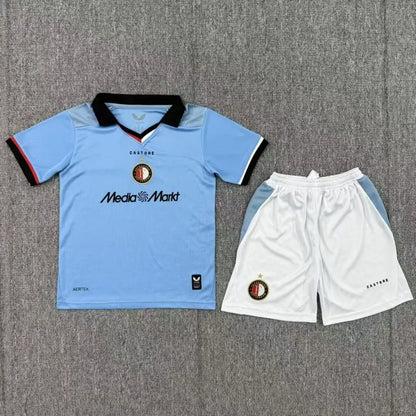 Conjunto de fútbol de visitante para niños del Feyenoord Rotterdam - Camiseta + Pantalón corto 2026/27