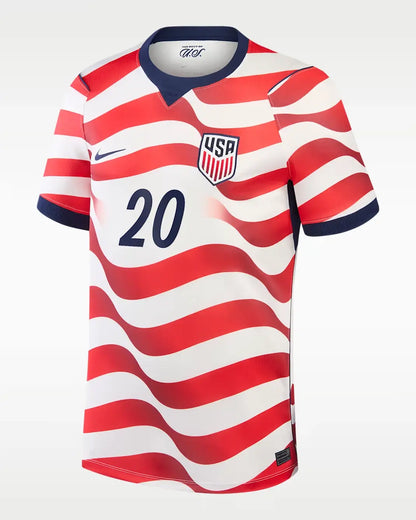 Folarin Balogun #20 USMNT USA Outlaws Camiseta de fútbol local 2026