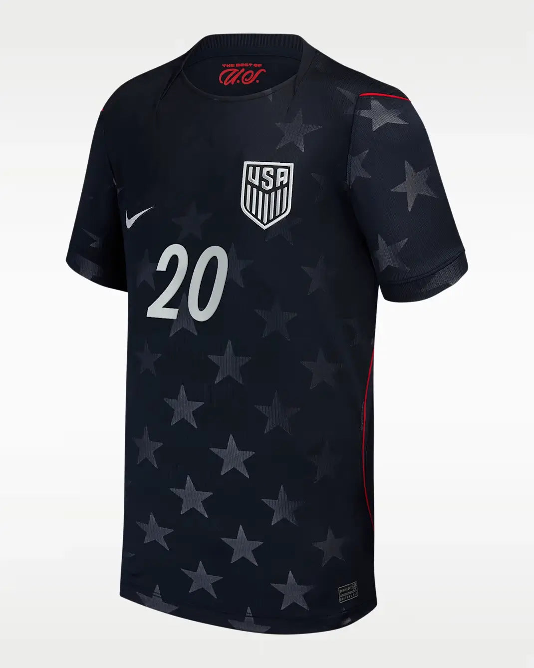 Camiseta de fútbol de visitante Folarin Balogun #20 USMNT USA 2026