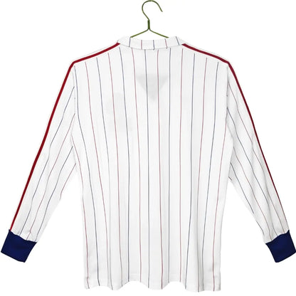 Camiseta Retro de Fútbol de Francia 1980/1984 Manga Larga Local