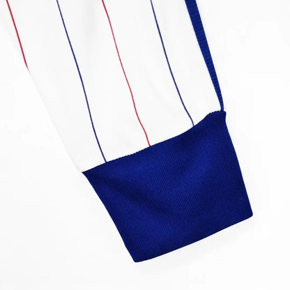 Camiseta Retro de Fútbol de Francia 1980/1984 Manga Larga Local
