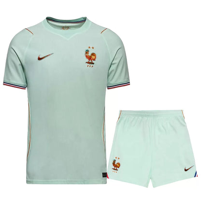 Kit de fútbol de Francia visitante - Camiseta + Pantalones cortos Mundial 2026