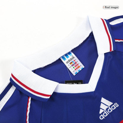 Camiseta retro de fútbol de la selección francesa de 1998, número 12, de Henry.