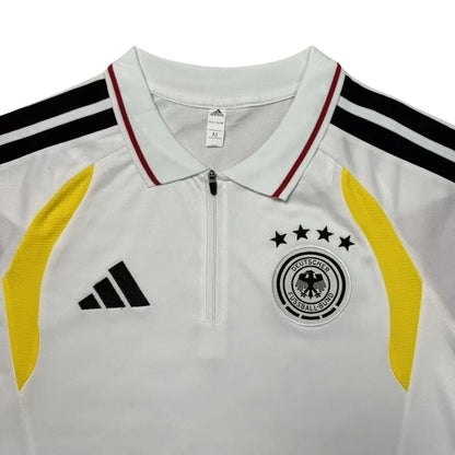 Camiseta Polo Alemania Tiro Mundial 2026 Blanca