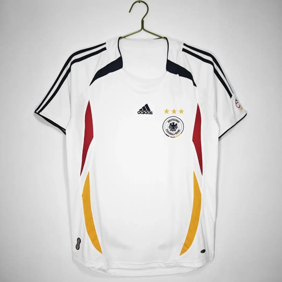 Camiseta de fútbol retro de local de Alemania 2006