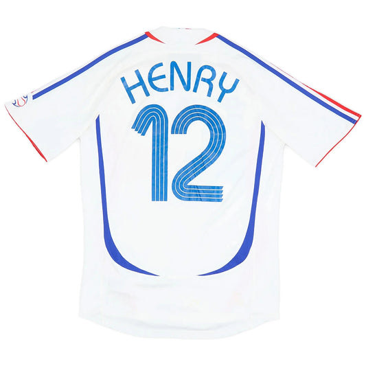HENRY #12 France 2006 Maillot de football rétro extérieur