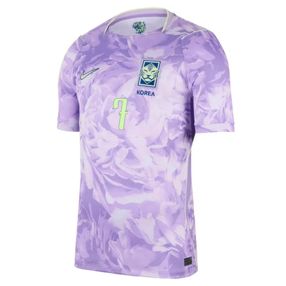 HEUNGMIN #7 Corea del Sur camiseta de fútbol de visitante para el Mundial 2026