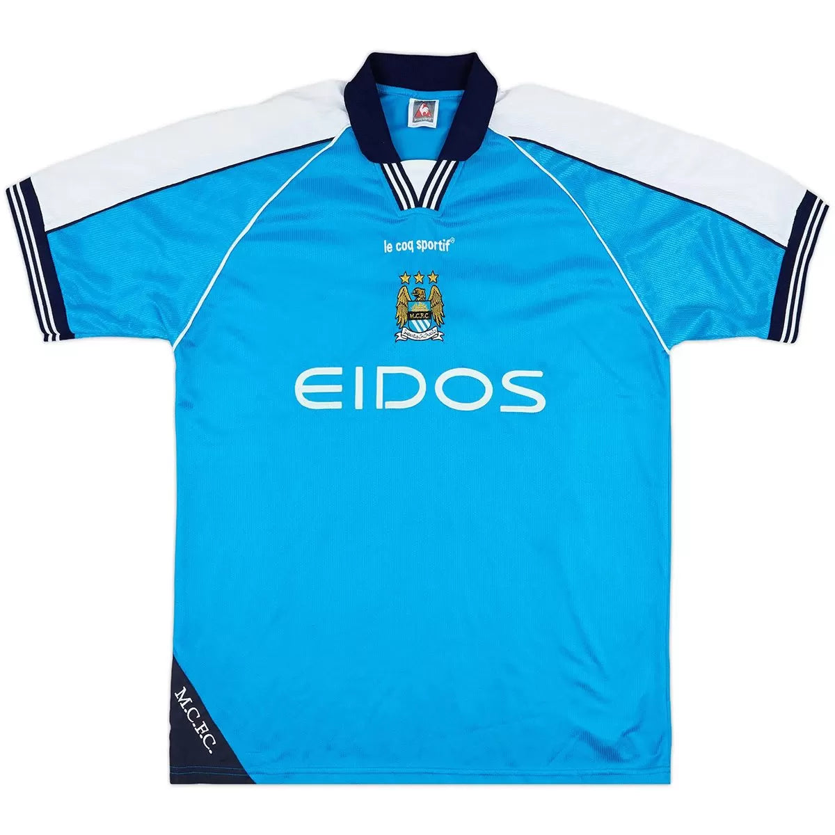 DICKOV #9 Retro 1999/01 Camiseta local del Manchester City
