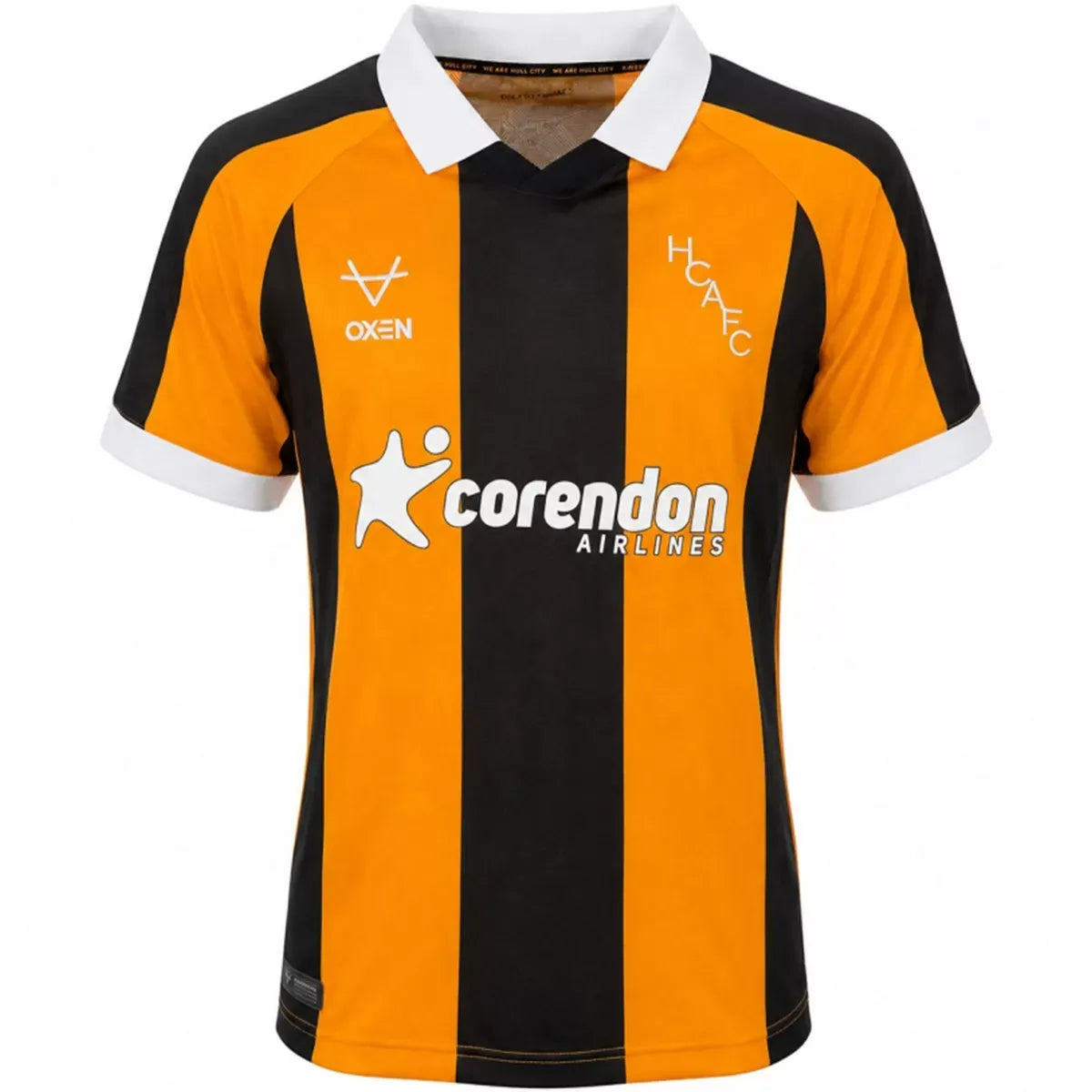 Camiseta de local del Newcastle United 2025/26, blanca y negra.