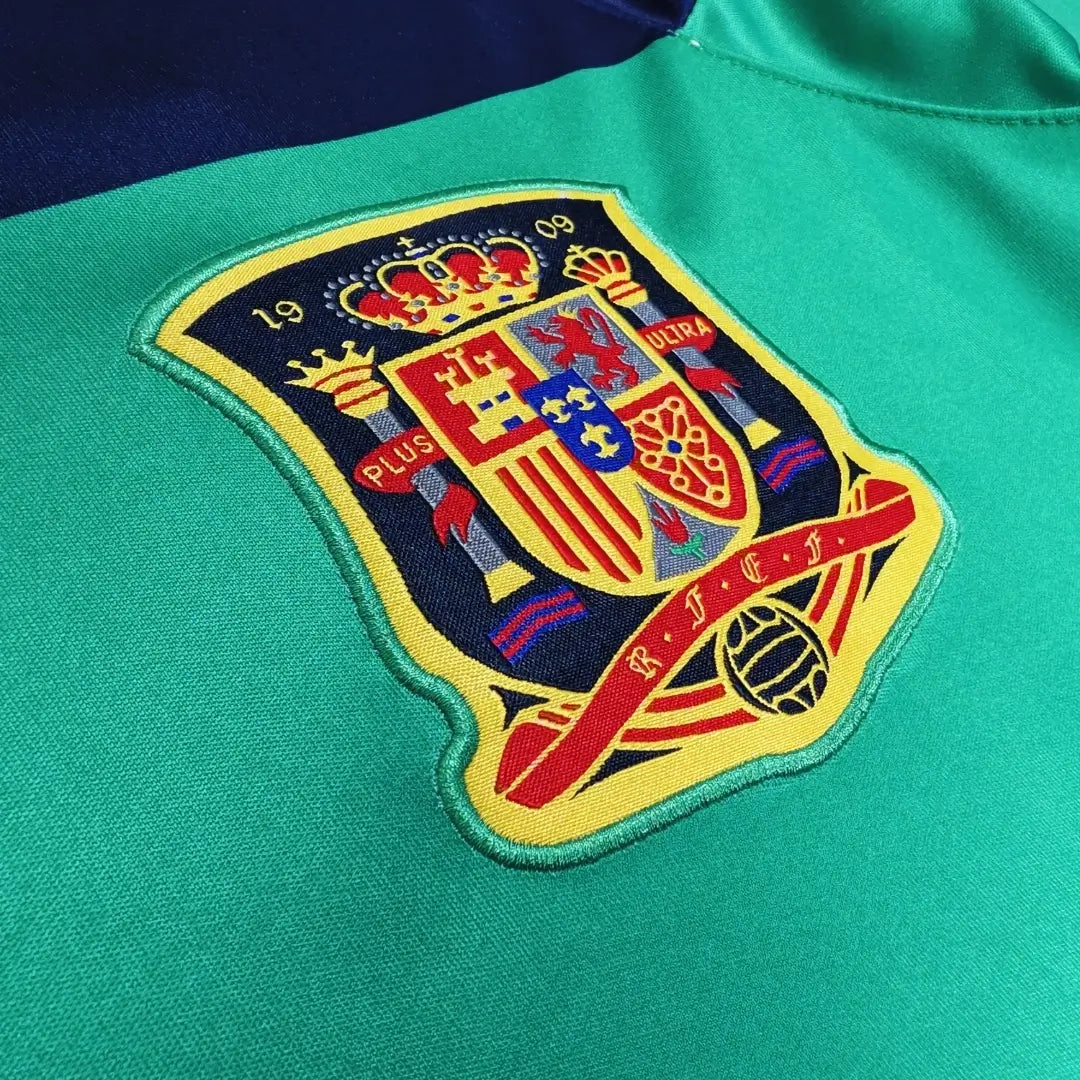 IKER #1 España 2010 Camiseta Retro de Fútbol de Portero