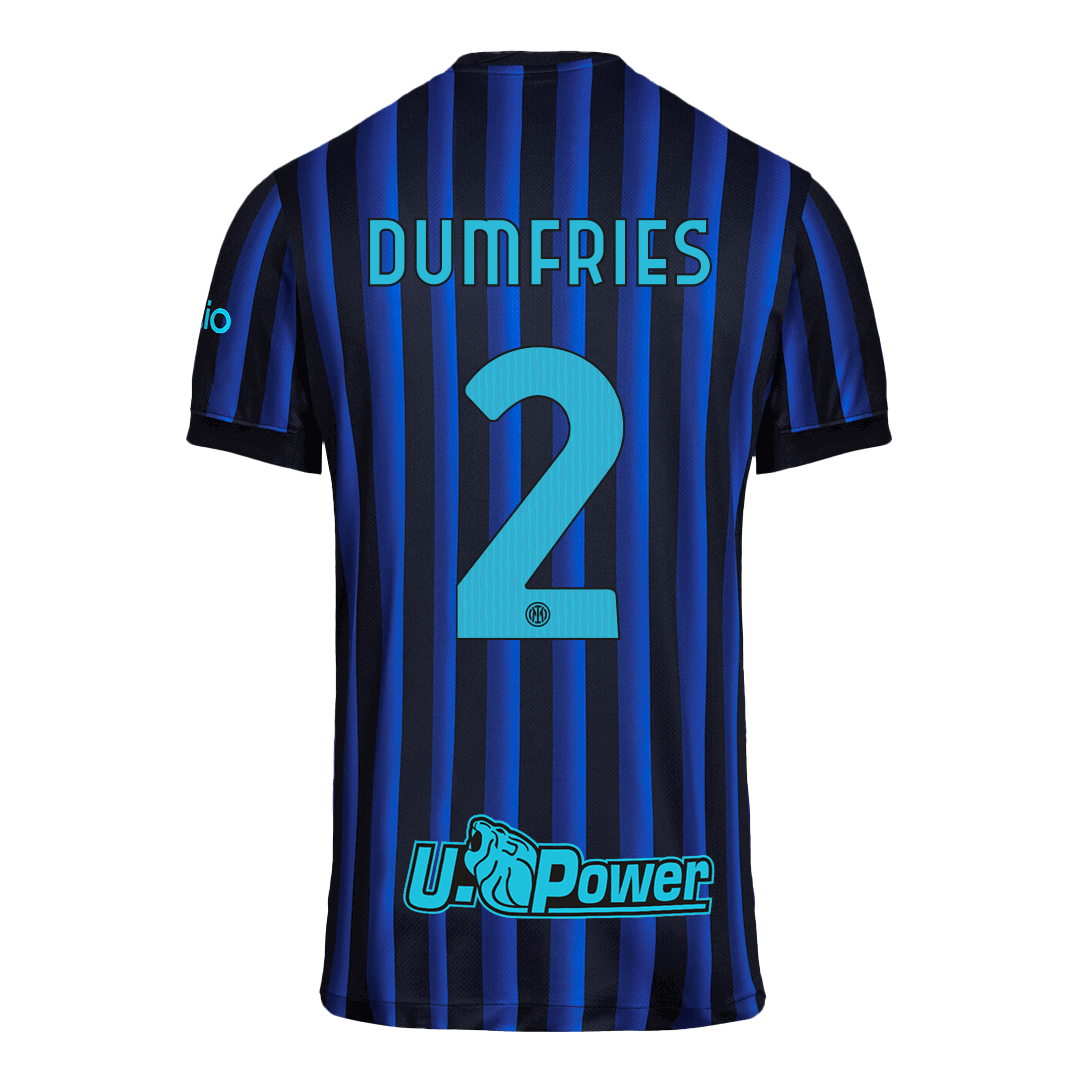 Camiseta de fútbol local del Inter de Milán DUMFRIES #2 2025/26