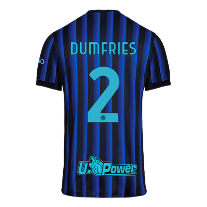 Camiseta de fútbol local del Inter de Milán DUMFRIES #2 2025/26