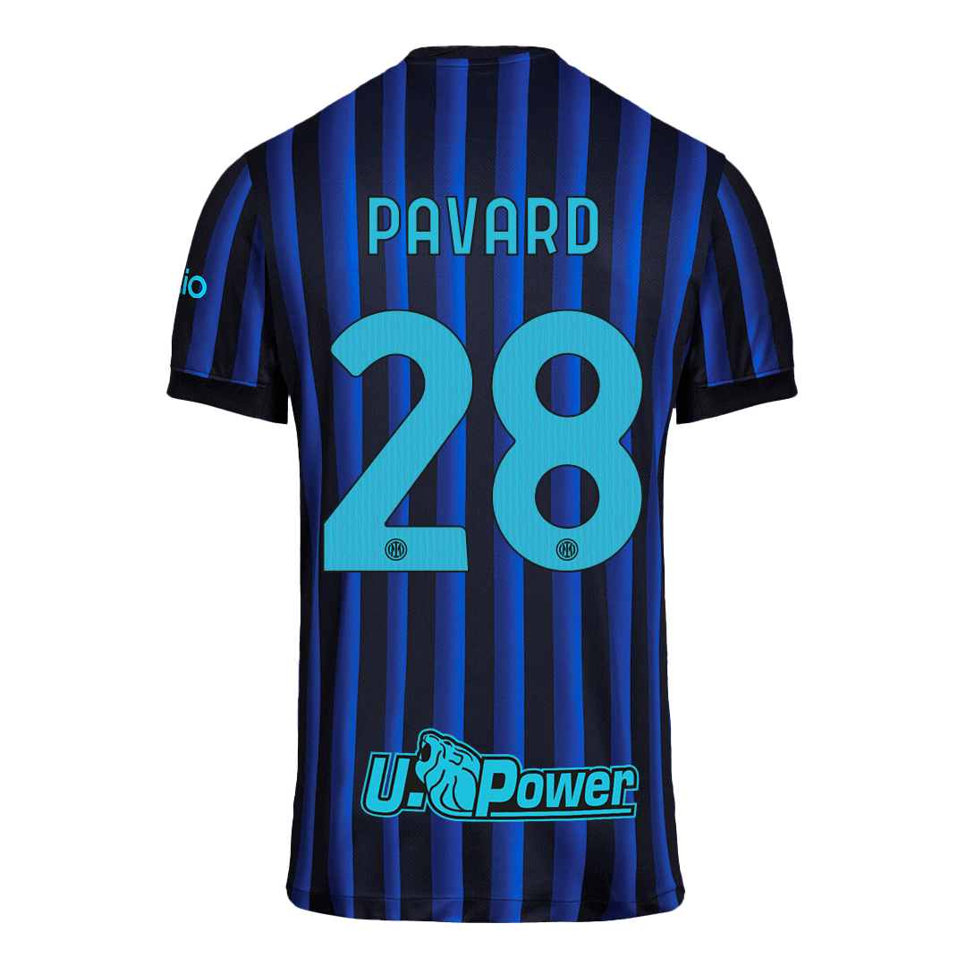 Camiseta de fútbol local del Inter de Milán PAVARD #28 2025/26