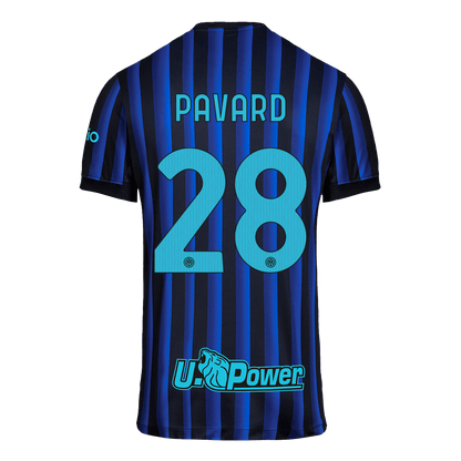 Camiseta de fútbol local del Inter de Milán PAVARD #28 2025/26