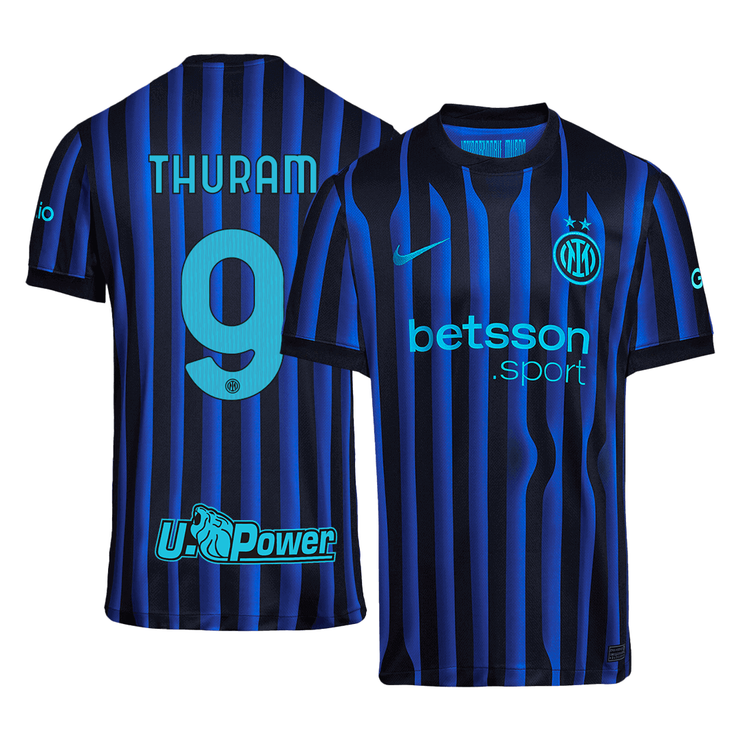 Camiseta de local del Inter de Milán Thuram #9 2025/26