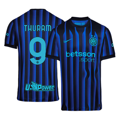 Camiseta de local del Inter de Milán Thuram #9 2025/26