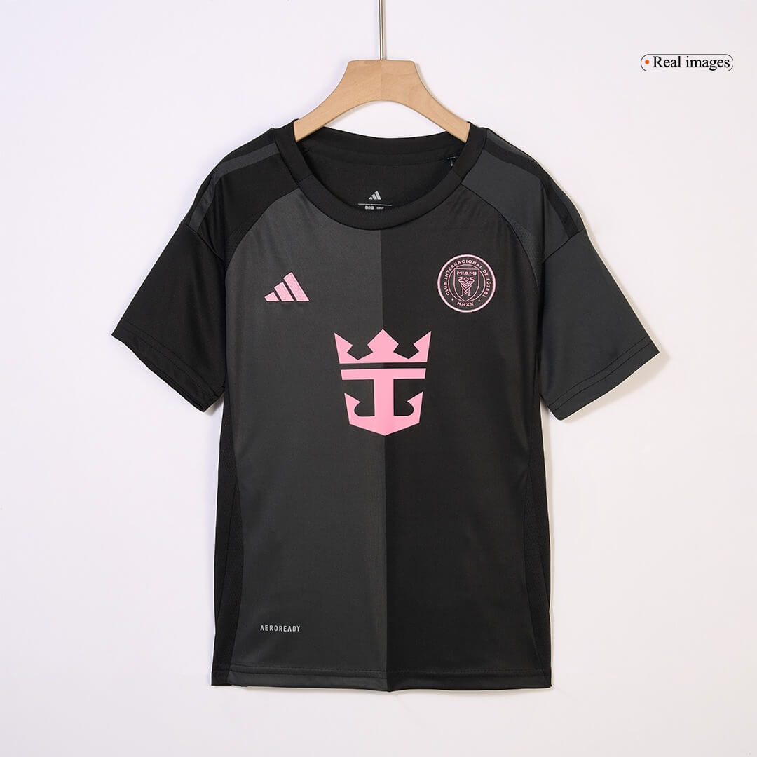 Equipación de fútbol visitante infantil del Inter Miami CF 2025 - Camiseta + Pantalón corto