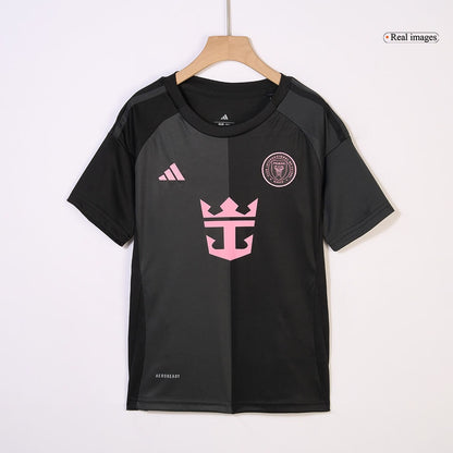 Equipación de fútbol visitante infantil del Inter Miami CF 2025 - Camiseta + Pantalón corto